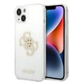 Miniatyrbild 1 av 7: Guess iPhone 14 Skal Full Glitter Transparent