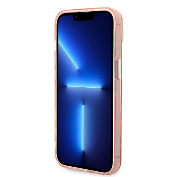 Karl Lagerfeld iPhone 14 Skal Karl & Choupette MagSafe Rosa