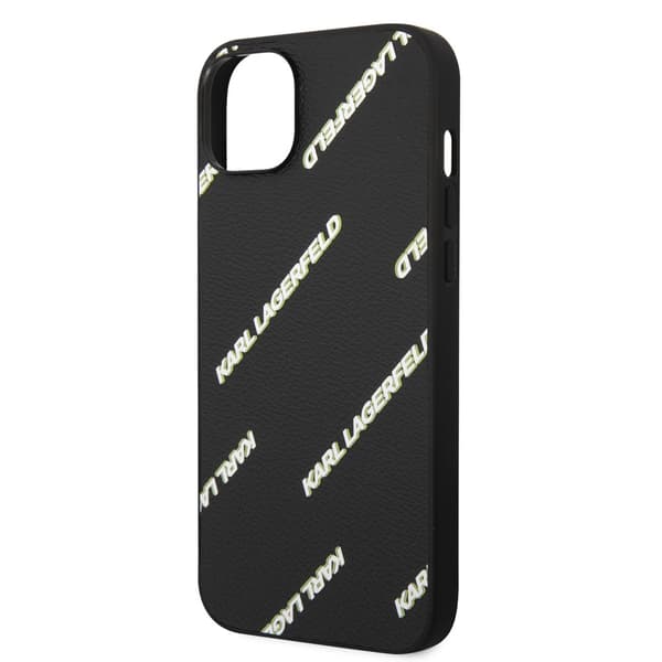 Karl Lagerfeld iPhone 14 Plus Kuori Logomania Musta