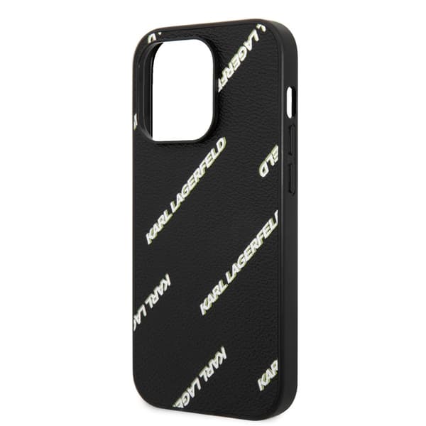 Karl Lagerfeld iPhone 14 Pro Skal Logomania Svart
