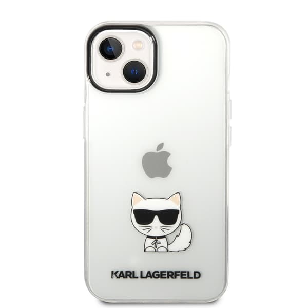 Karl Lagerfeld iPhone 14 Plus Kuori Printed Choupette Läpinäkyvä