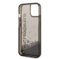 Miniatyrbild 7 av 7: Karl Lagerfeld iPhone 14 Skal Liquid Glitter Translucent Svart