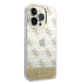 Pikkukuva 4 / 7: Guess iPhone 14 Pro Kuori Bottom Stripe Script Logo Kulta
