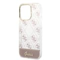 Miniatyrbillede 6 af 7: Guess iPhone 14 Pro Cover Bottom Stripe Script Logo Lyserød
