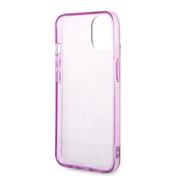 Guess iPhone 14 Plus Cover Jungle Lyserød