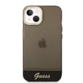 Miniatyrbild 3 av 7: Guess iPhone 14 Skal Translucent Svart