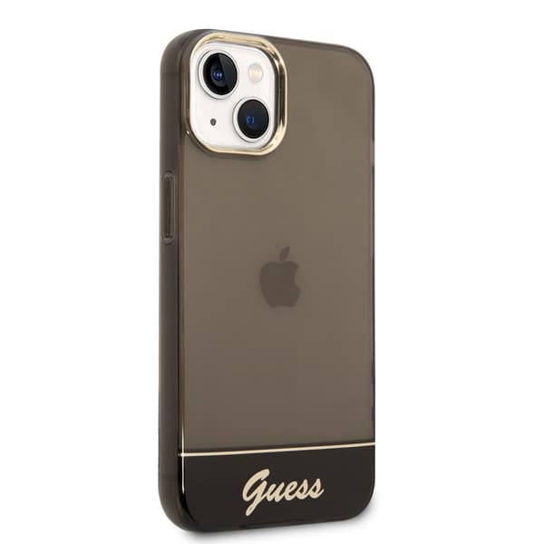 Guess iPhone 14 Skal Translucent Svart