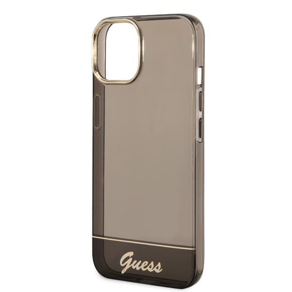 Guess iPhone 14 Skal Translucent Svart