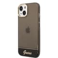 Miniatyrbild 2 av 7: Guess iPhone 14 Skal Translucent Svart