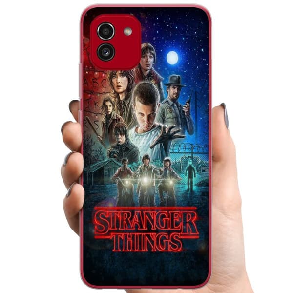 Samsung Galaxy A03 TPU Mobildeksel Stranger Things