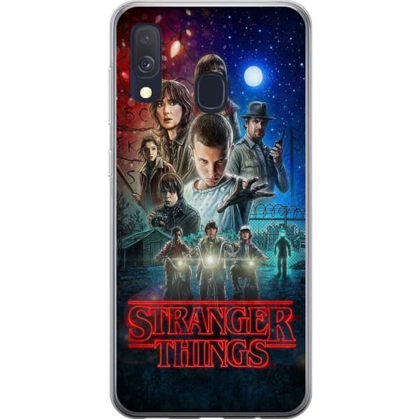 Samsung Galaxy A40 Deksel / Mobildeksel - Stranger Things