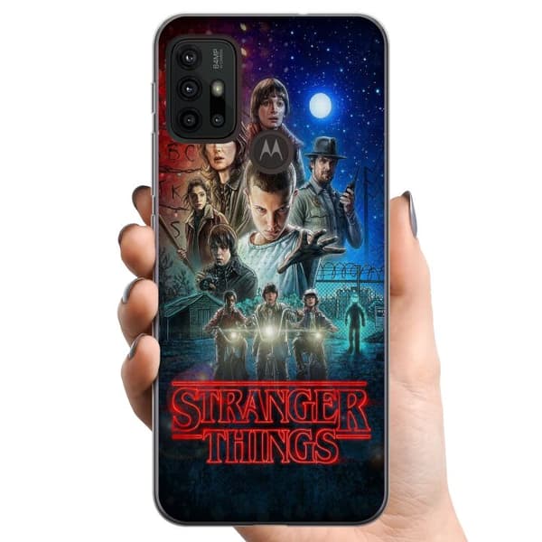 Motorola Moto G30 TPU Mobilskal Stranger Things
