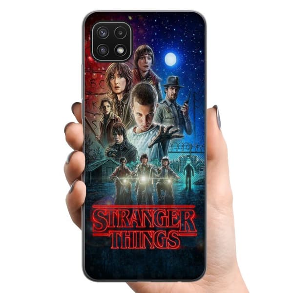 Samsung Galaxy A22 5G TPU Mobilskal Stranger Things