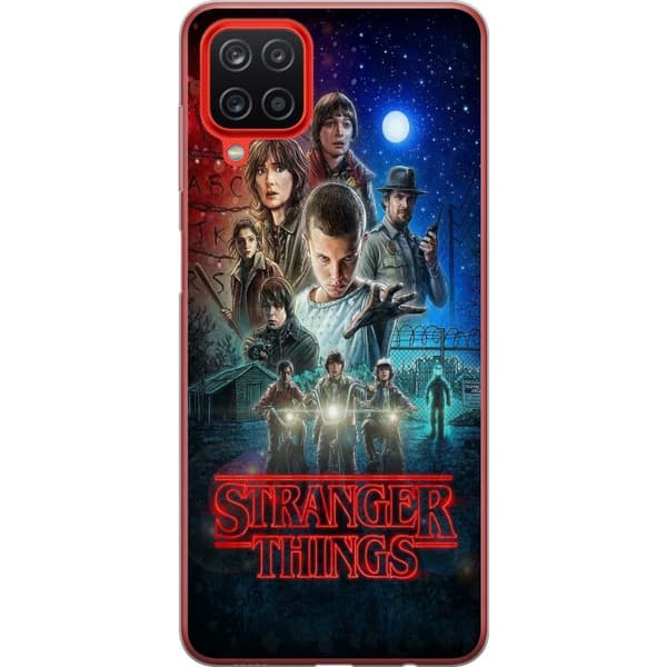 Samsung Galaxy A12 Gennemsigtig cover Stranger Things