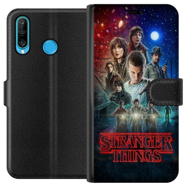 Huawei P30 lite Lommeboketui Stranger Things