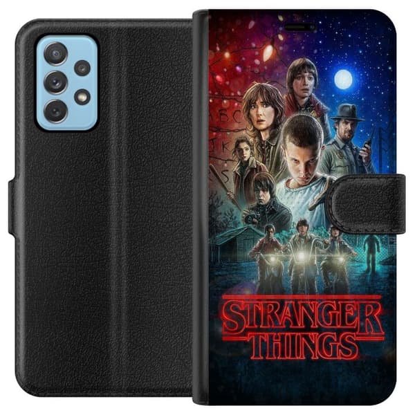 Samsung Galaxy A52 5G Lompakkokotelo Stranger Things