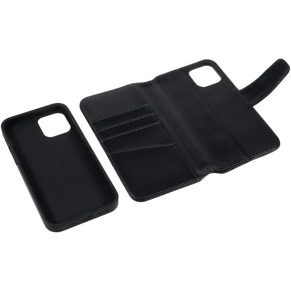 Nordic Covers iPhone 12/iPhone 12 Pro Kotelo MagLeather Raven Black