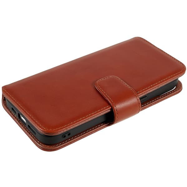 Nordic Covers iPhone 14 Plus Kotelo MagLeather Maple Brown