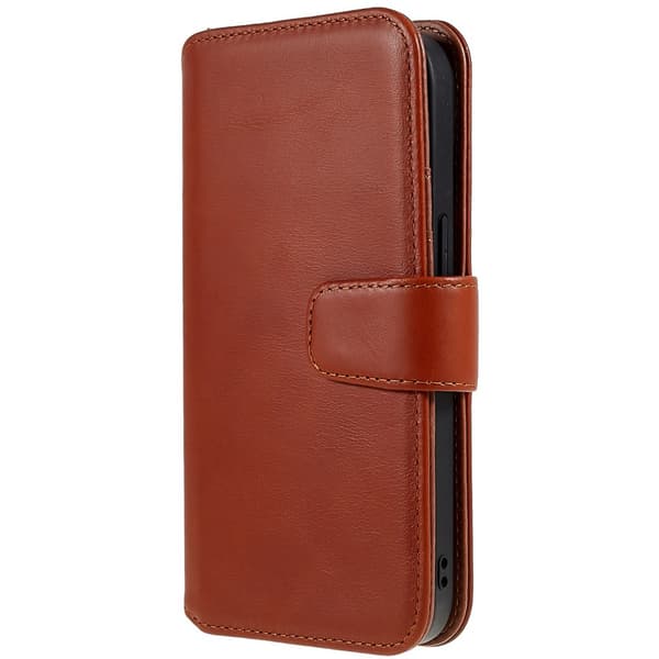 Nordic Covers iPhone 14 Plus Kotelo MagLeather Maple Brown