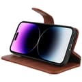 Miniatyrbild 3 av 11: Nordic Covers iPhone 14 Pro Fodral MagLeather Maple Brown