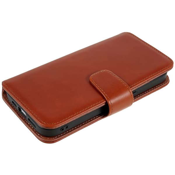 Nordic Covers iPhone 14 Pro Fodral MagLeather Maple Brown