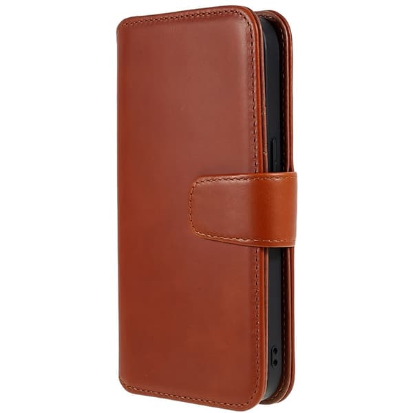Nordic Covers iPhone 14 Pro Fodral MagLeather Maple Brown