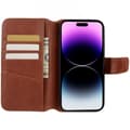 Miniatyrbild 2 av 11: Nordic Covers iPhone 14 Pro Fodral MagLeather Maple Brown