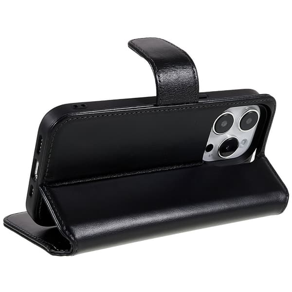 Nordic Covers iPhone 14 Pro Max Etui MagLeather Raven Black
