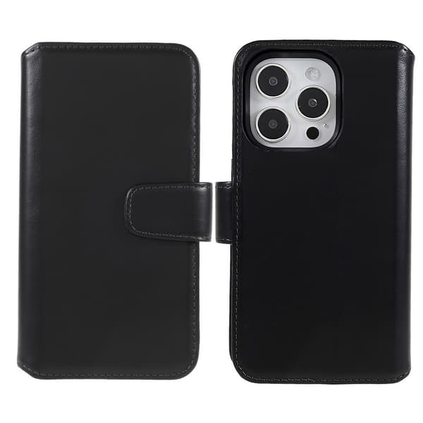 Nordic Covers iPhone 14 Pro Max Kotelo MagLeather Raven Black