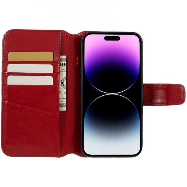Nordic Covers iPhone 14 Pro Max Etui MagLeather Poppy Red