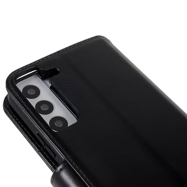 Nordic Covers Samsung Galaxy S22 Kotelo MagLeather Raven Black