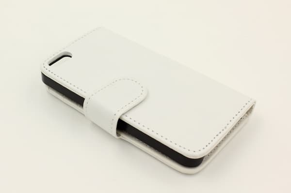 SERO iPhone 6 / 6S / 7 / 8 / SE 2. gen PU Leather cover/ Card holder (white)