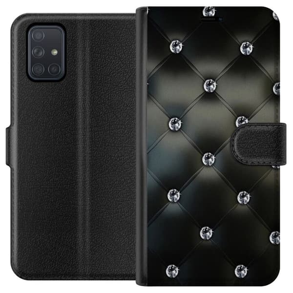Samsung Galaxy A71 Lompakkokotelo Suuri kuin timantti