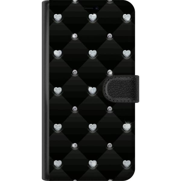 Xiaomi Redmi 9 Lommeboketui Bling Hjerte