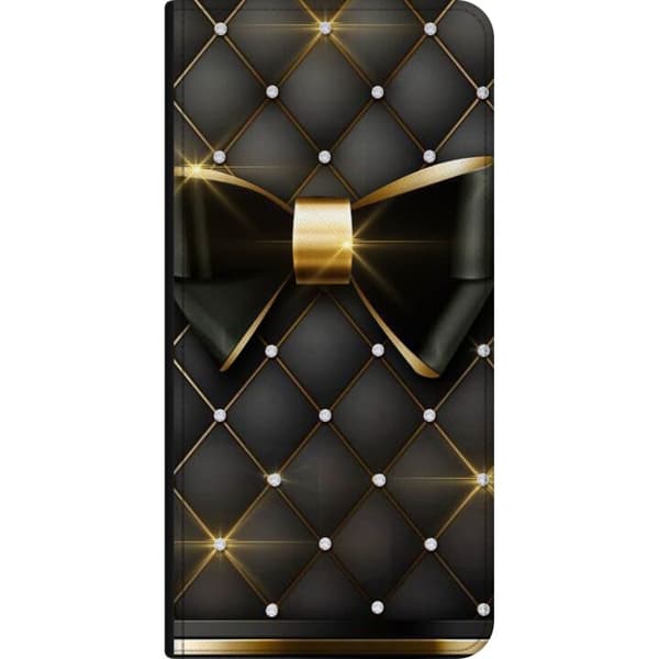 Apple iPhone 12  Plånboksfodral Gyllene rosett