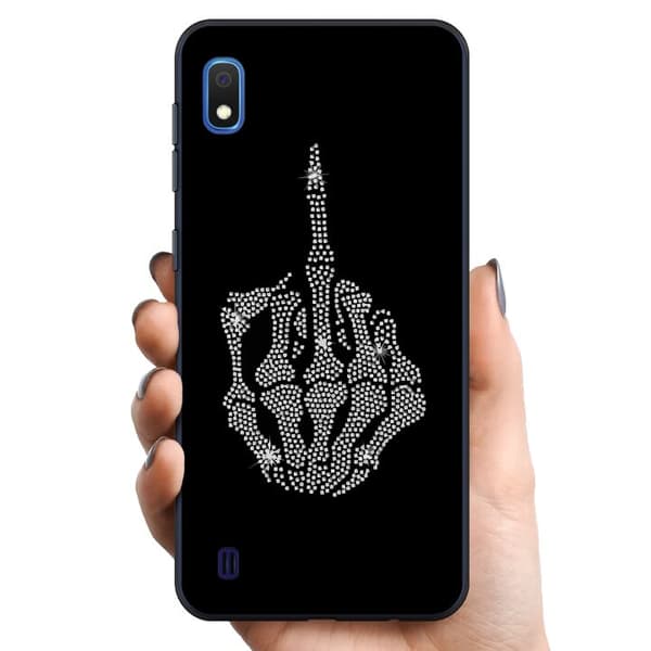 Samsung Galaxy A10 TPU Mobildeksel Fuck deg Bling