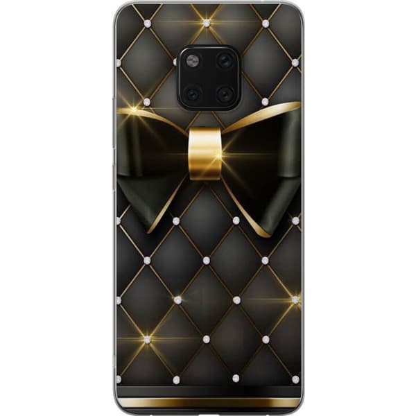 Huawei Mate 20 Pro Genomskinligt Skal Gyllene rosett