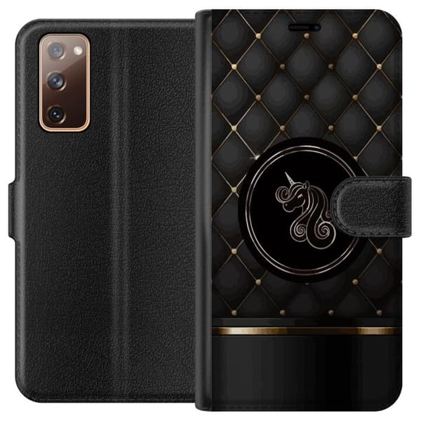 Samsung Galaxy S20 FE Plånboksfodral Luxury Unicorn