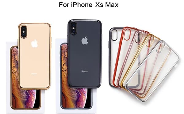 iPhone Xs MAX Cover Super Slim TPU Cover-5pcs Color