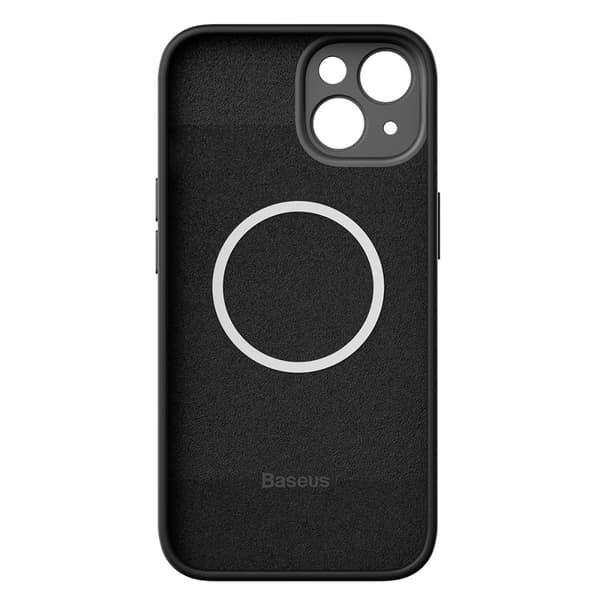 Baseus iPhone 14 Plus Cover Liquid Silica Gel MagSafe Sort