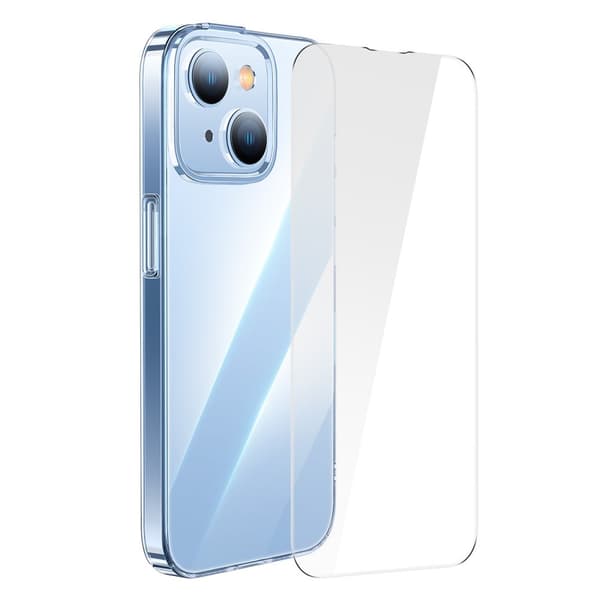 Baseus iPhone 14 Plus Cover Crystal Series Transparent Klar