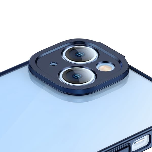 Baseus iPhone 14 Plus Skal Glitter Series Blå