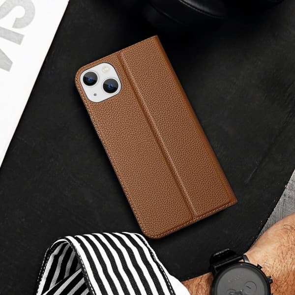 DUX DUCIS iPhone 14 Plus Kotelo Skin X2 Series Ruskea