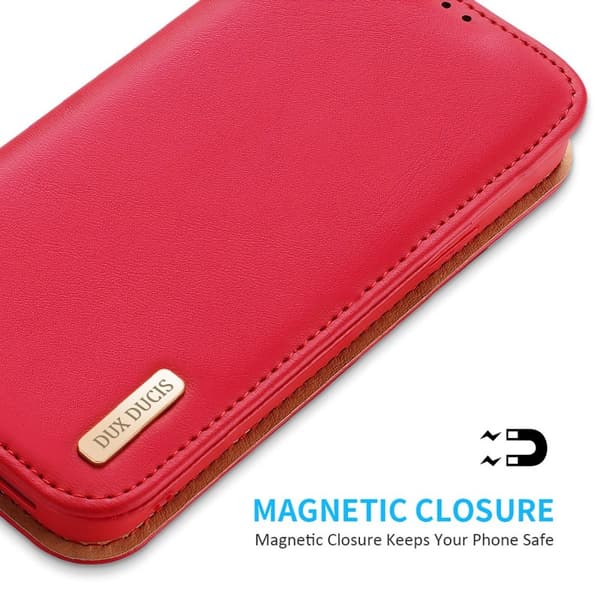 DUX DUCIS iPhone 14 Pro Etui Hivo Series Rød