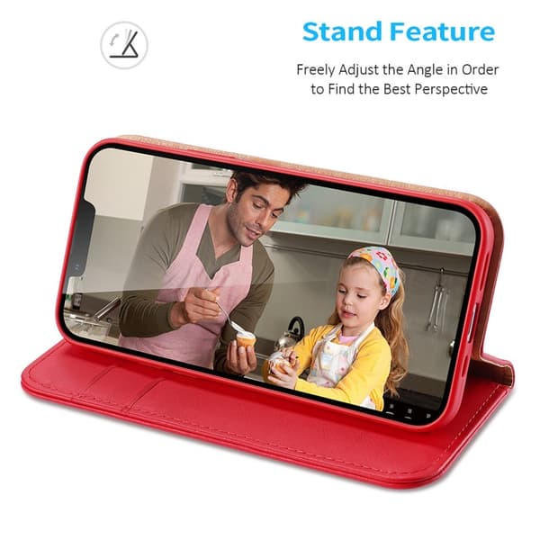 DUX DUCIS iPhone 14 Plus Kotelo Hivo Series Punainen