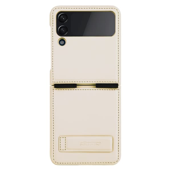 Nillkin Samsung Galaxy Z Flip 4 Cover Qin Series Guld