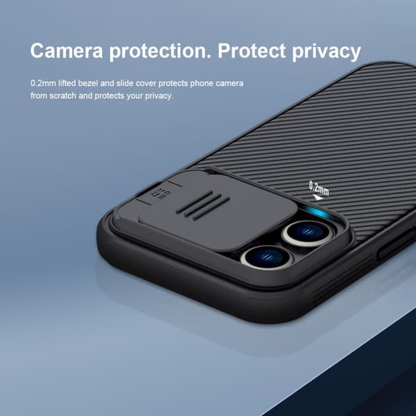 Nillkin iPhone 14 Pro Max Skal CamShield Pro Svart