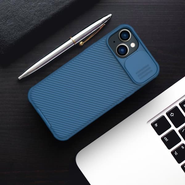 Nillkin iPhone 14 Plus Kuori CamShield Sininen
