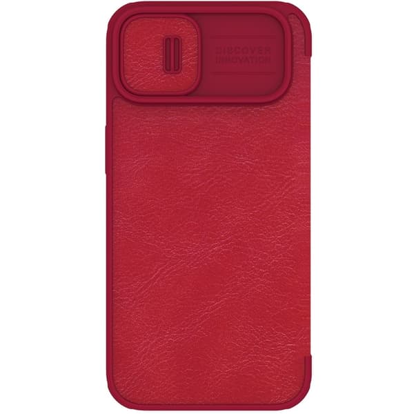 Nillkin iPhone 14 Plus Kotelo Qin Pro Series Punainen