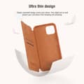 Miniatyrbild 5 av 6: Nillkin iPhone 14 Plus Fodral Qin Pro Series Brun